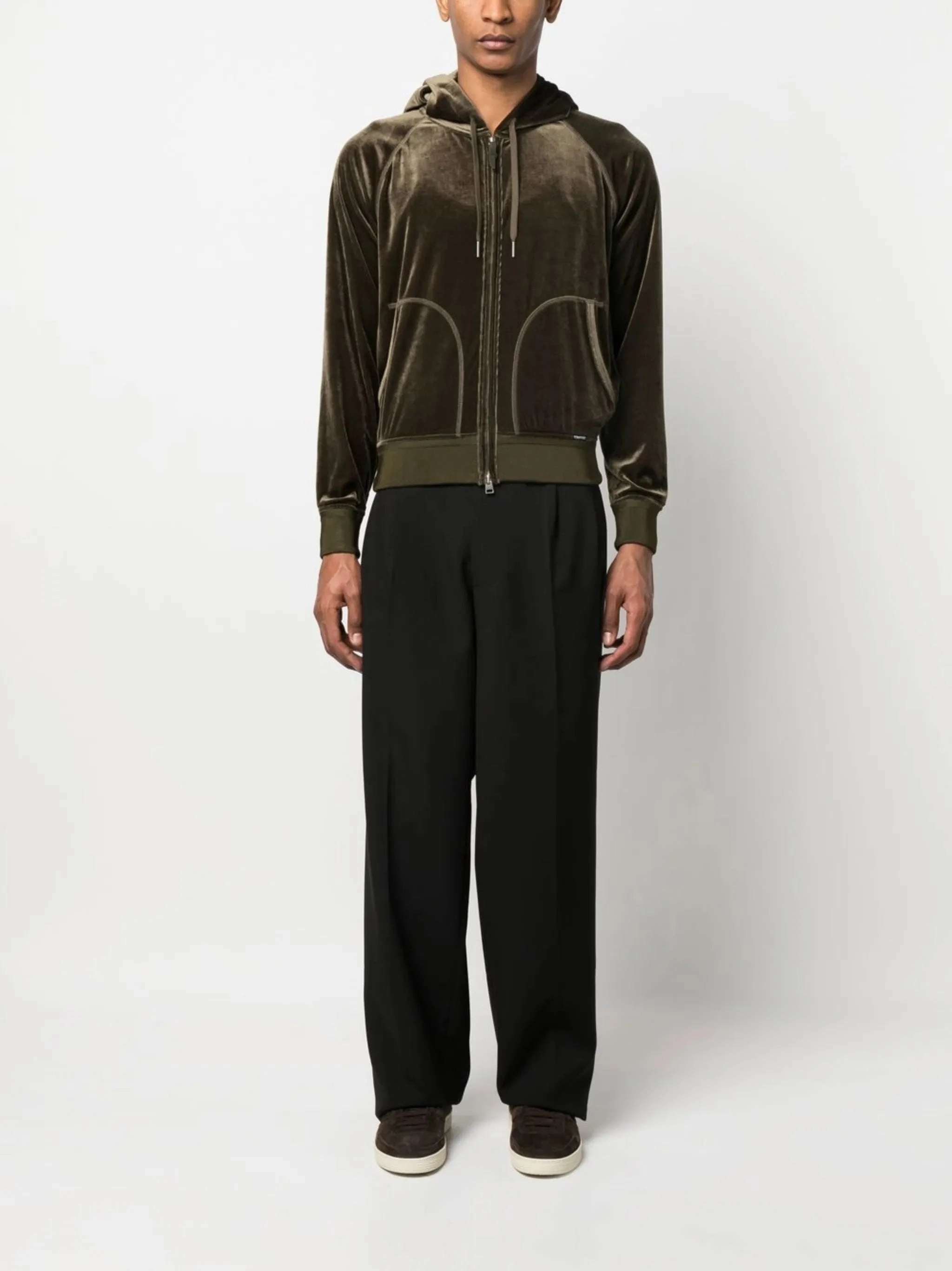 Outstanding hooded jacket International coverage full-zip