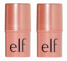 Pack of 2 E.l.f. Monochromatic Multi-Stick, Glistening Peach 81326
