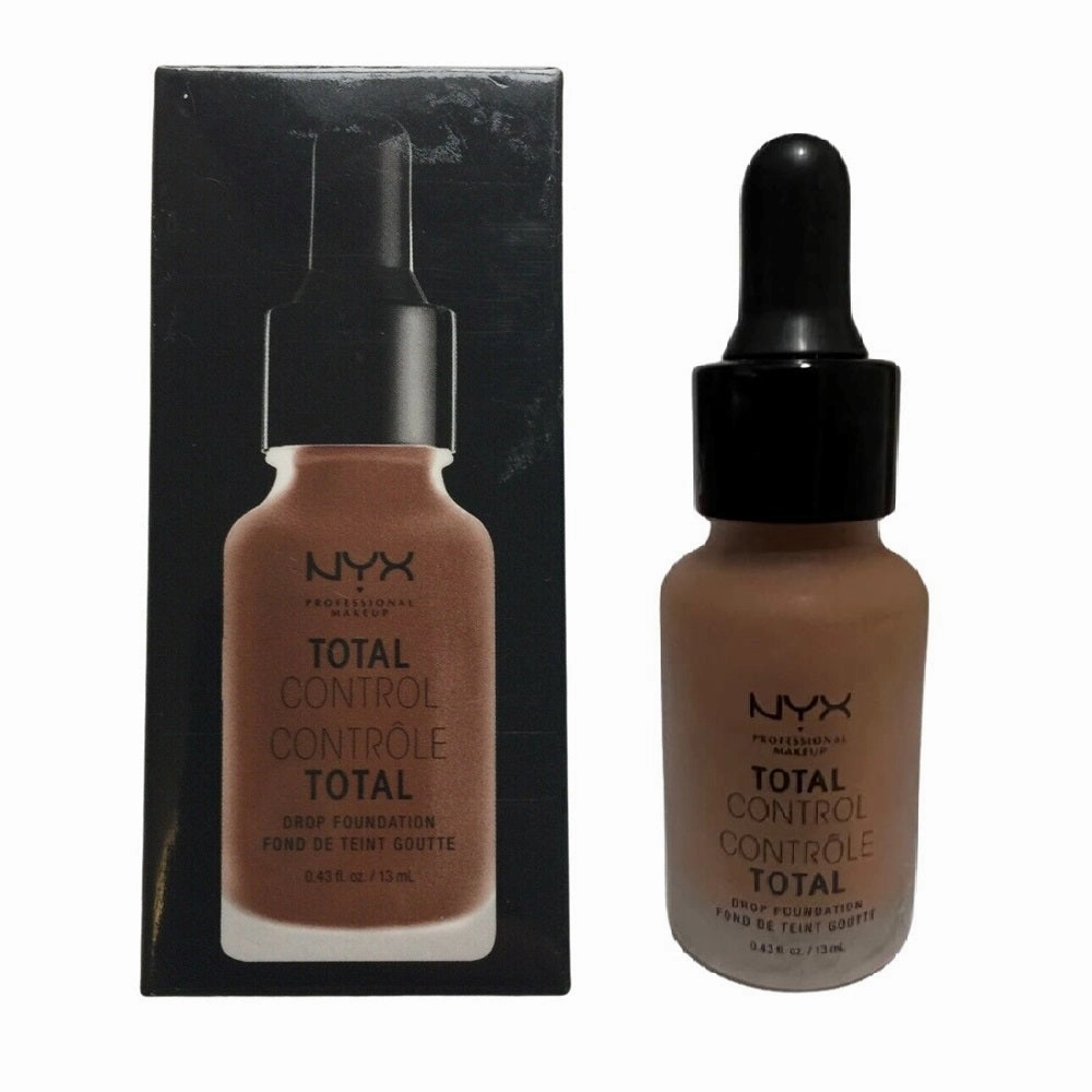 Pack of 2 NYX Total Control Drop Foundation, Deep Rich # TCDF20