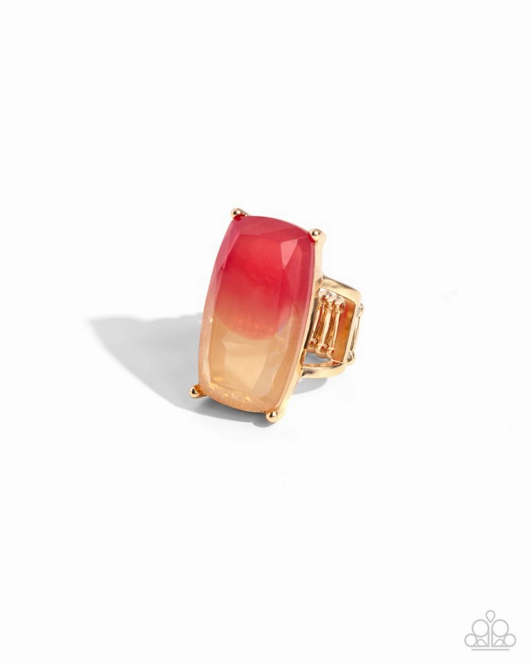 Paparazzi Ring ~ Dramatic Duo - Pink