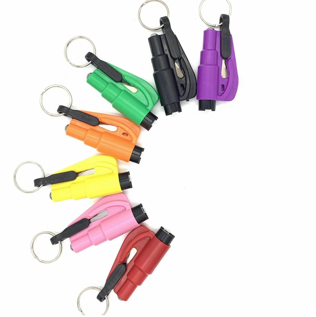 Peach “Safety” Keychain