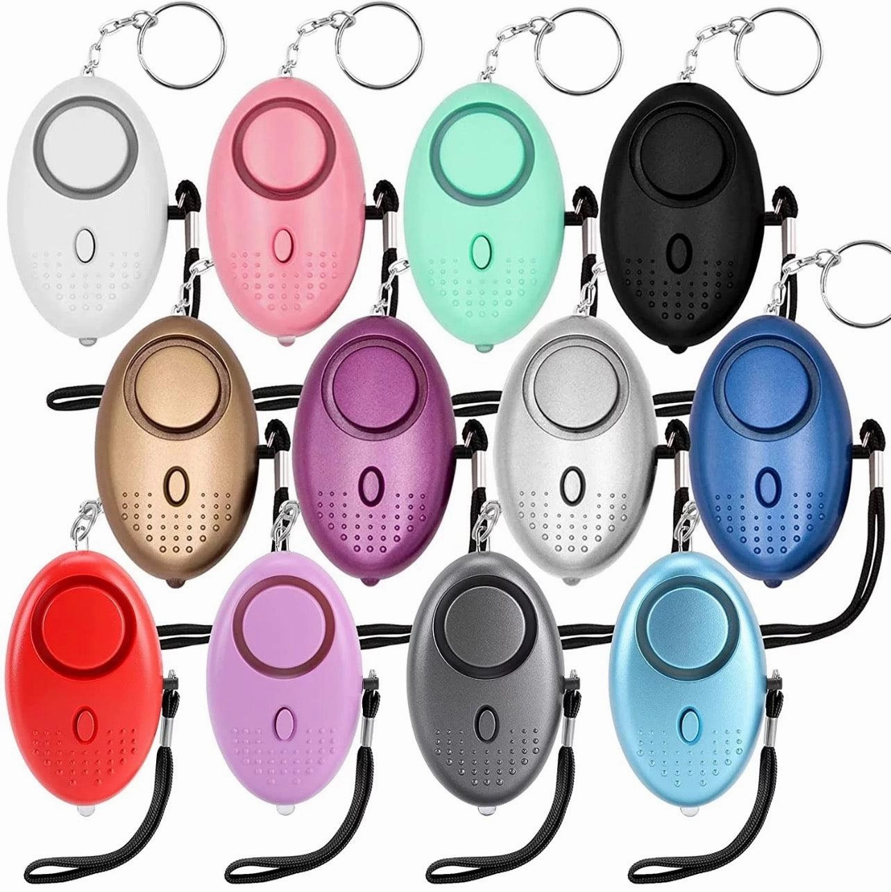 Peach “Safety” Keychain