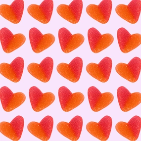 peachy keen hearts (Finland) 1lb
