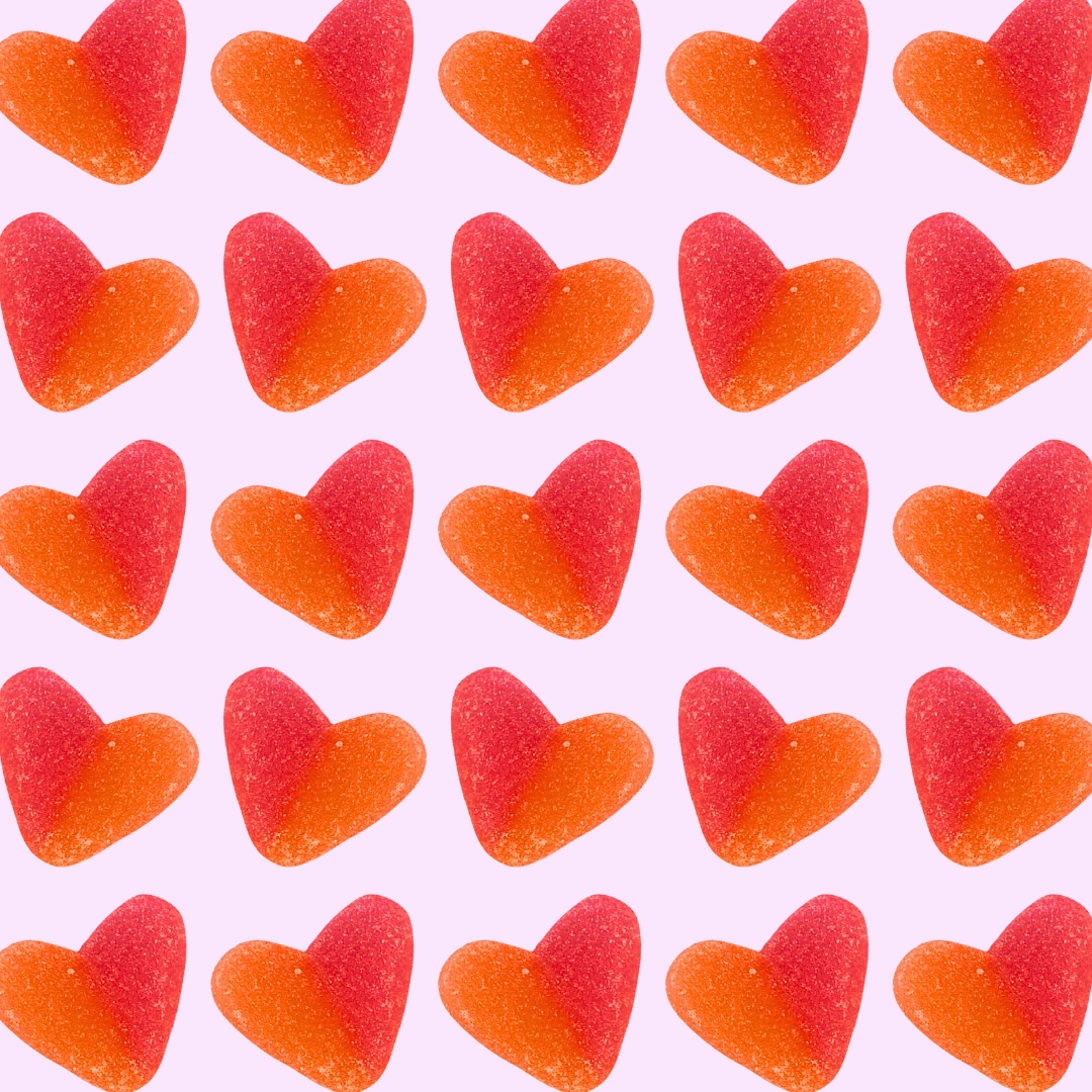 peachy keen hearts (Finland) 1lb