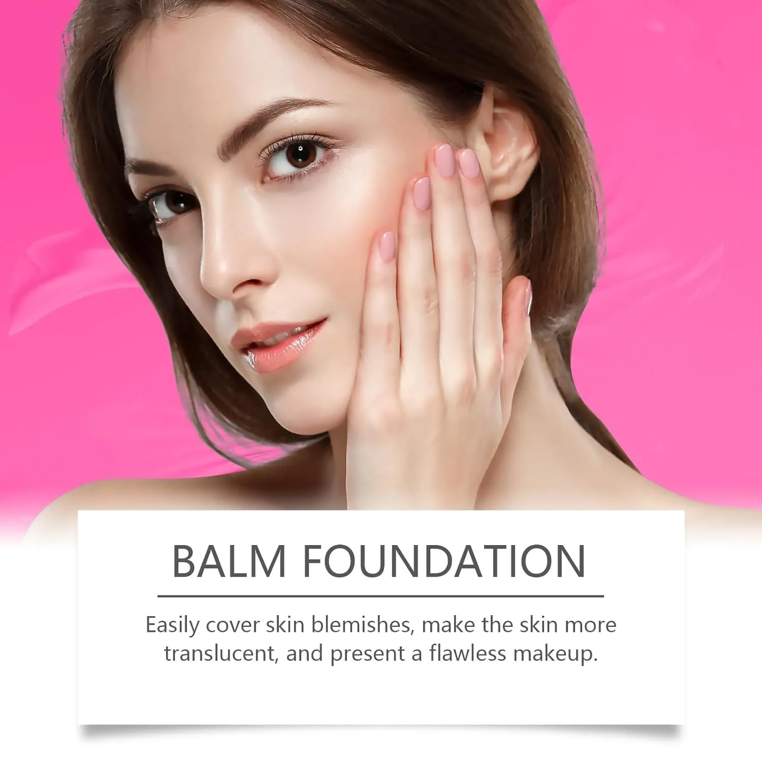 Peptide Bounce Foundation, Peptide Bounce Balm Foundation, Hydrating, Age-Defying Makeup for Mature Skin, Natural, Medium Buildable Coverage, All Skin Types