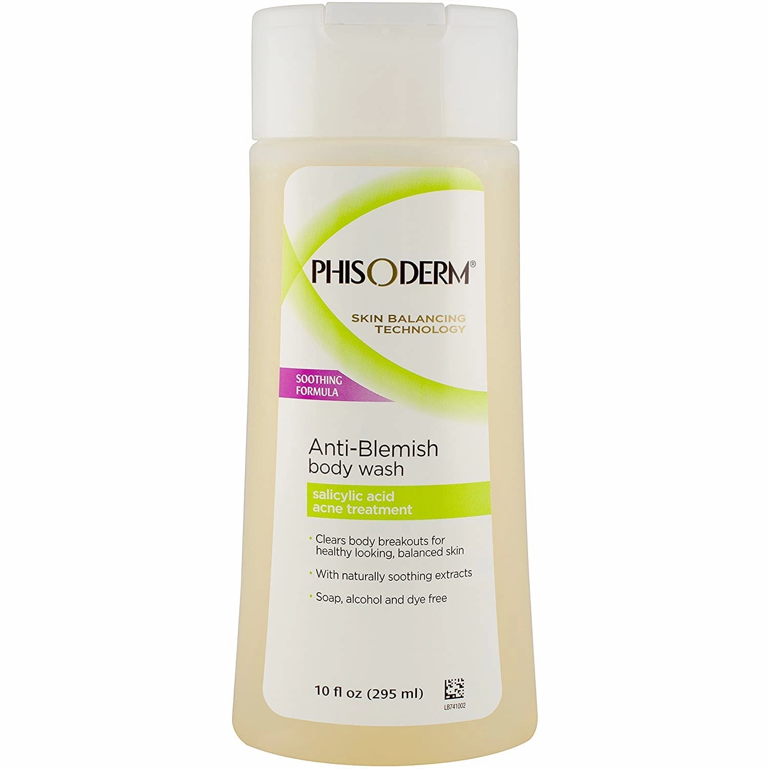 pHisoderm Anti-Blemish Body Wash 10 oz (Pack of 4)