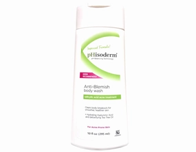 pHisoderm Anti-Blemish Body Wash 10 oz (Pack of 7)
