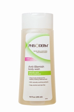 pHisoderm Anti Blemish Body Wash 10oz. Pack of 3