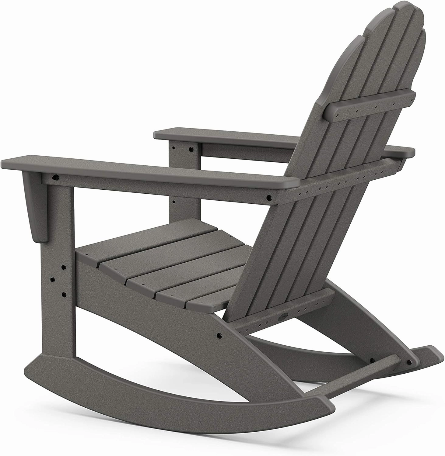 POLYWOOD Vineyard 3-Piece Adirondack Rocking Chair Set with Side Table