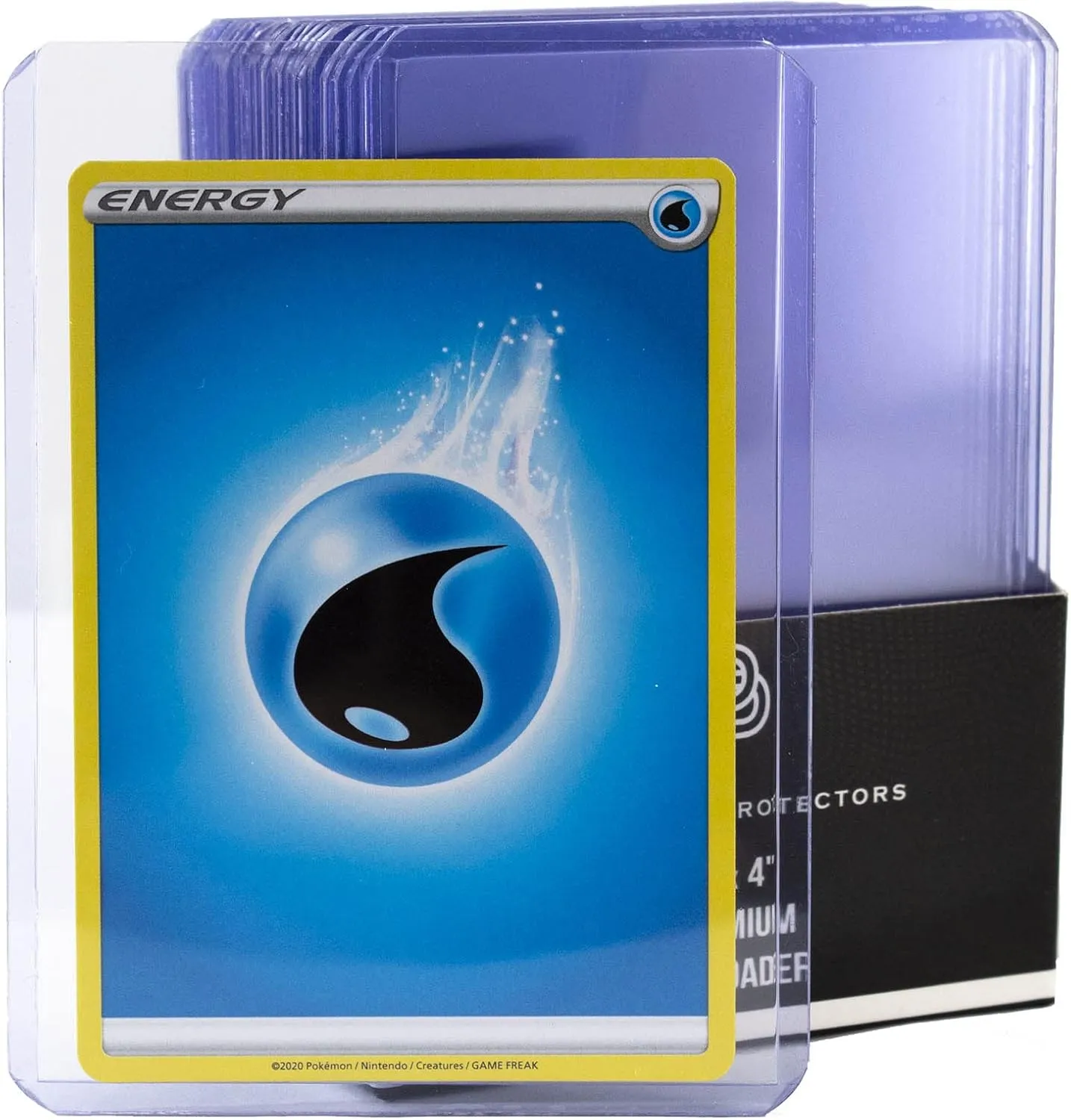 Premium Top Loaders (100 ct) and Ultra Clear Soft Penny Sleeves (100 ct) Bundle for Standard Trading Cards