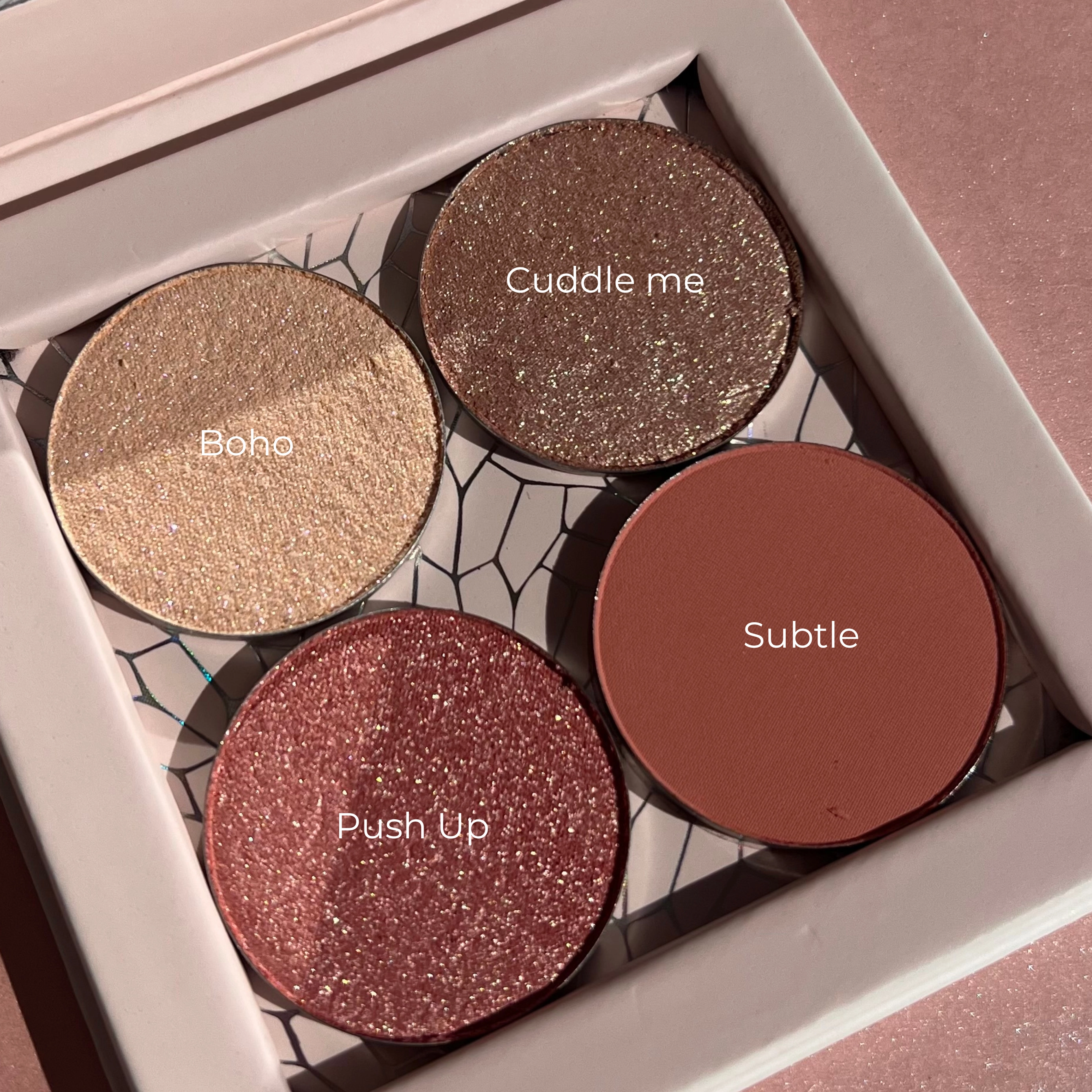 Pressed Eyeshadow Set - Gold Flare