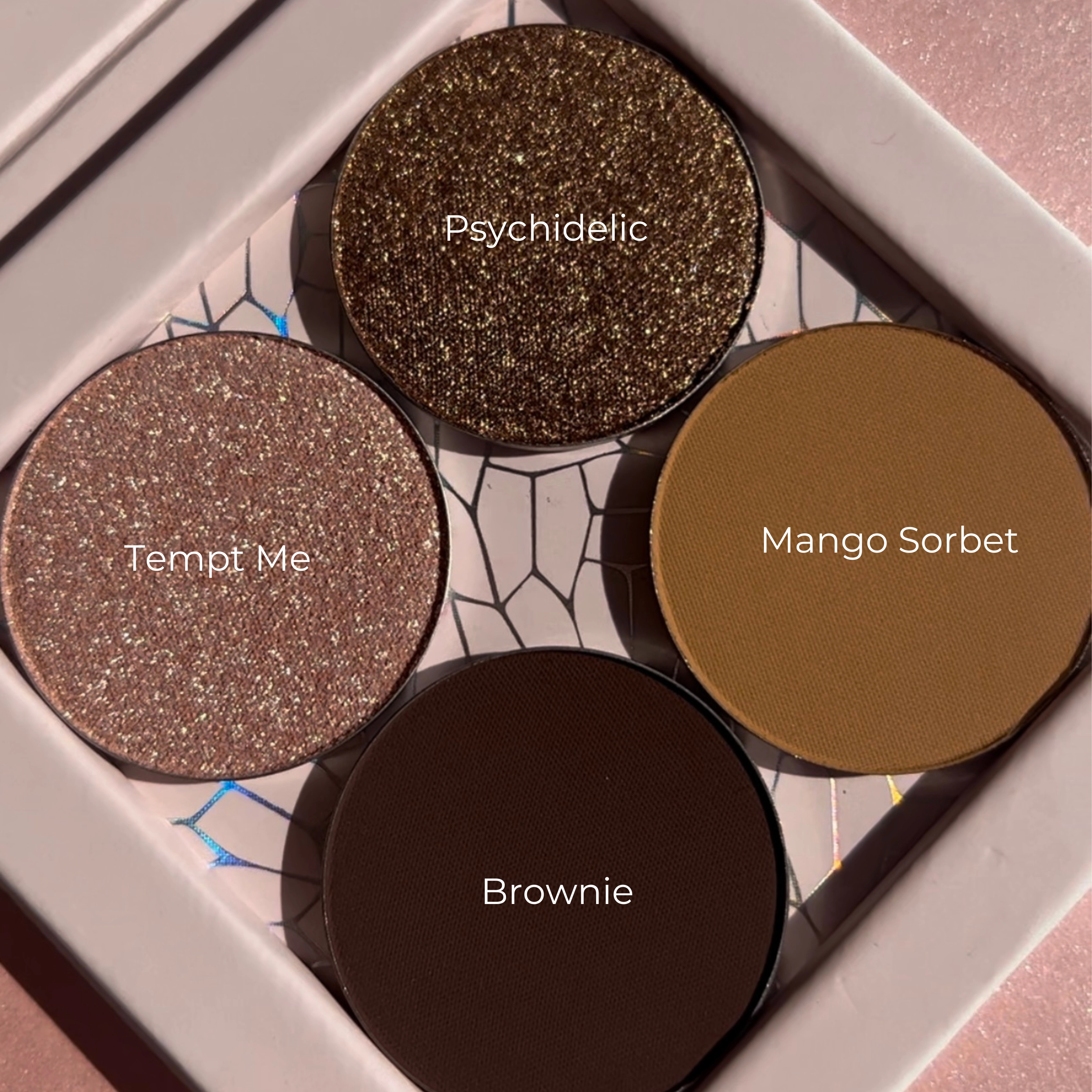 Pressed Eyeshadow Set - Gold Flare
