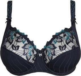 PrimaDonna Deauville Side Support Bra 44C, Velvet Blue