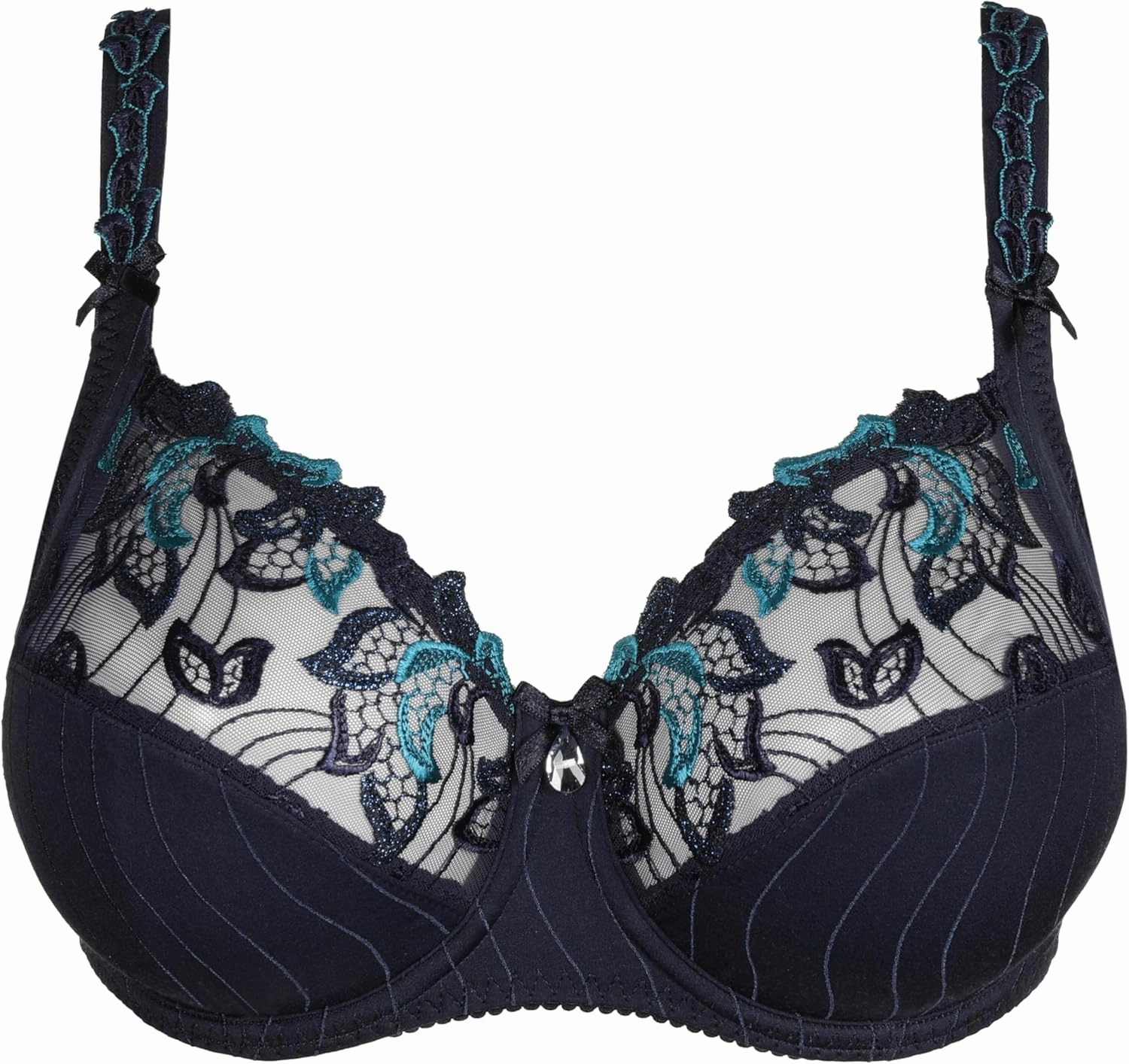 PrimaDonna Deauville Side Support Bra 44C, Velvet Blue