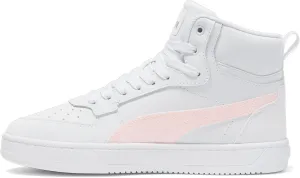 PUMA Caven Sneaker, White-Peach Smoothie-Gold, 7 US Unisex Big Kid