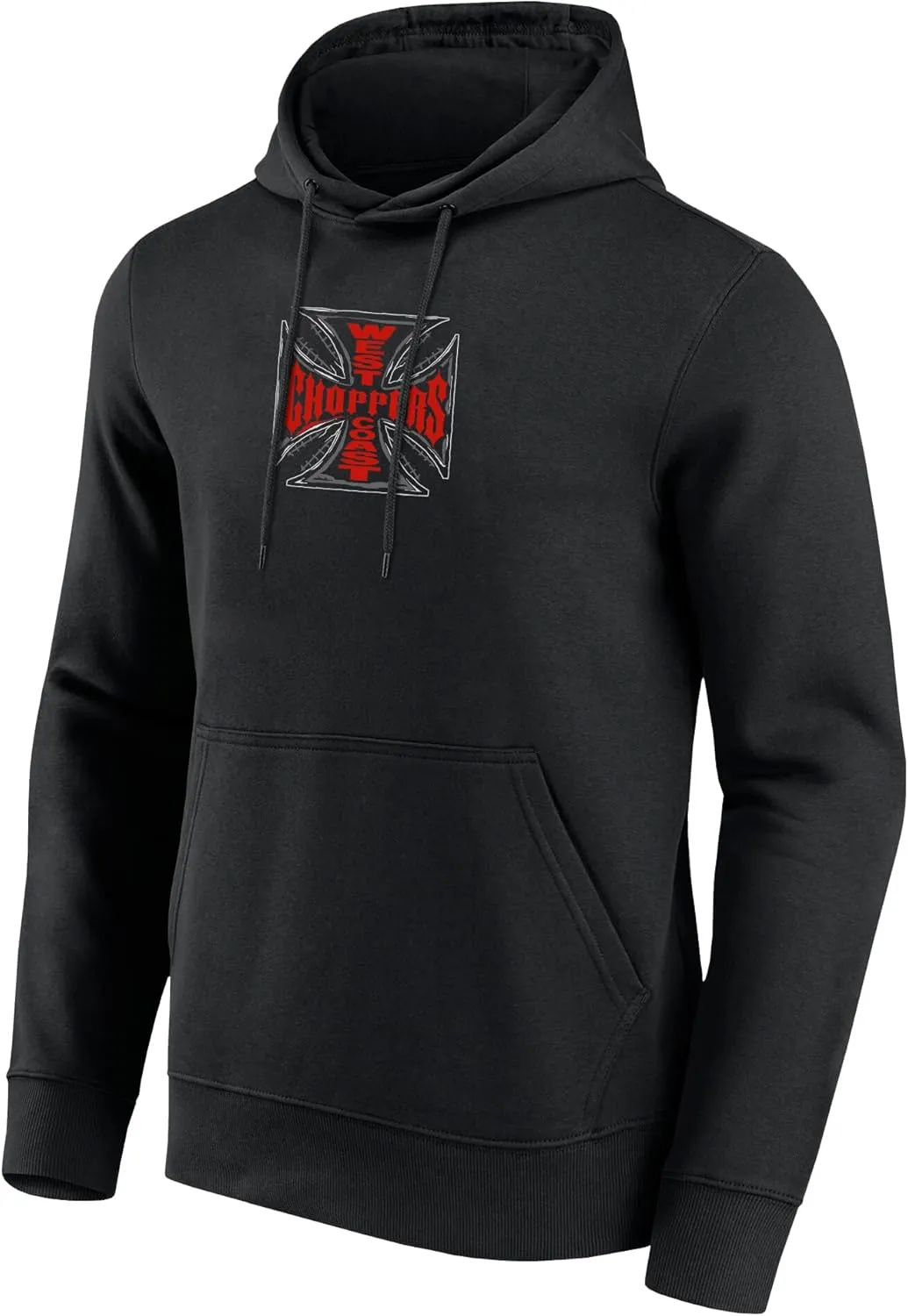 Qanipu West Coast Choppers Og Classic Hoodie Hooded Sweatshirt with Pockets - White