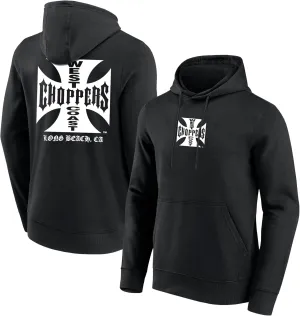 Qanipu West Coast Choppers Og Classic Hoodie Hooded Sweatshirt with Pockets - White