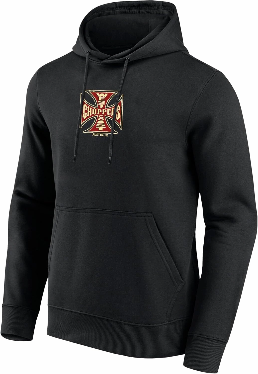 Qanipu West Coast Choppers Og Classic Hoodie Hooded Sweatshirt with Pockets - White