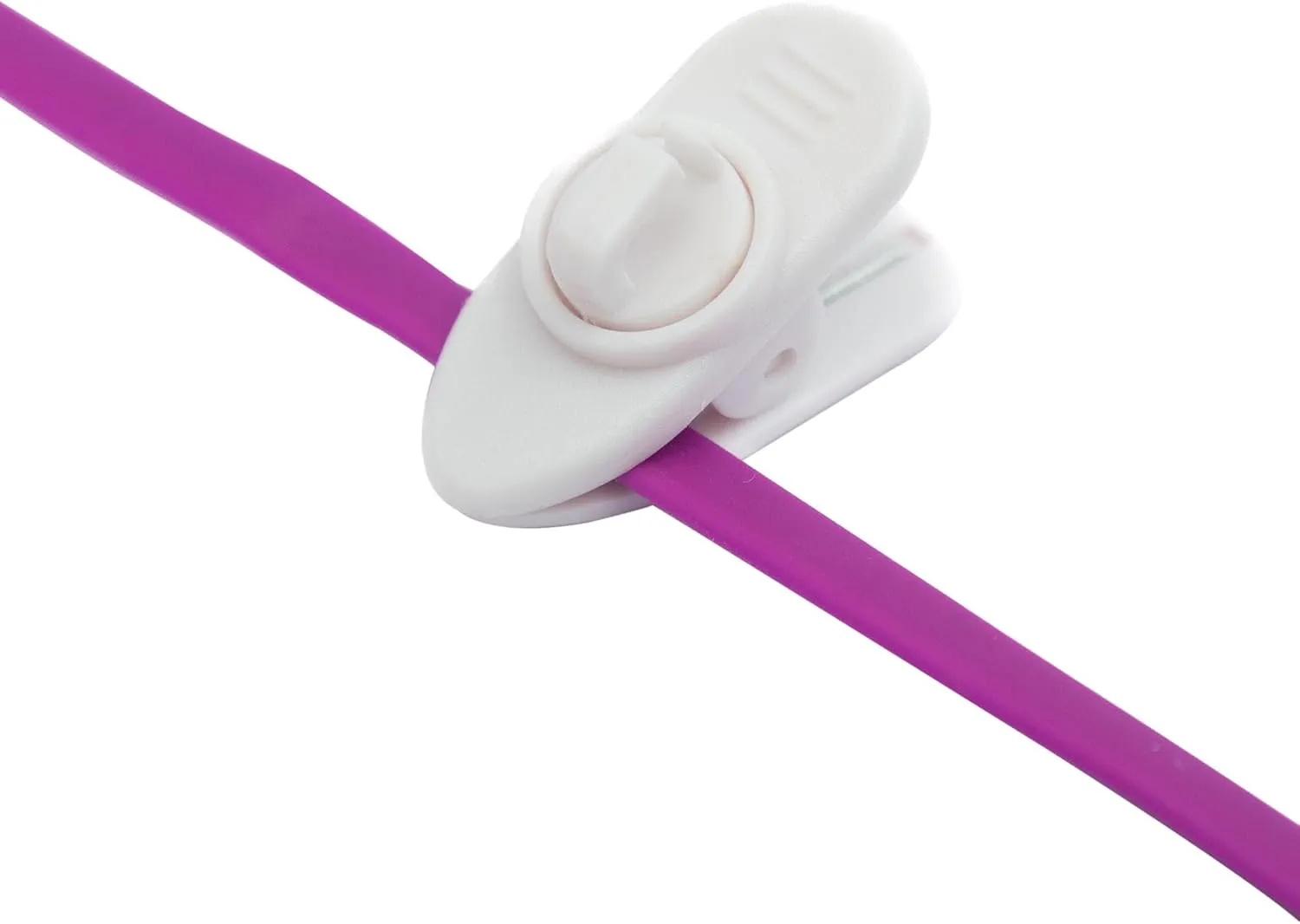 RadioShack Stereo Earphones with Cord, Wired Earbuds with Microphone and Volume Control Buttons, Soft Silicone Tips for Comfortable Extended Wear and Secure Fit, Purple and White