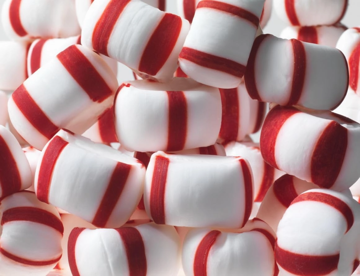Red Bird Soft Peppermint Candy Mints, Bulk Candy Individually Wrapped, Clear Wrapper, 1000 ct