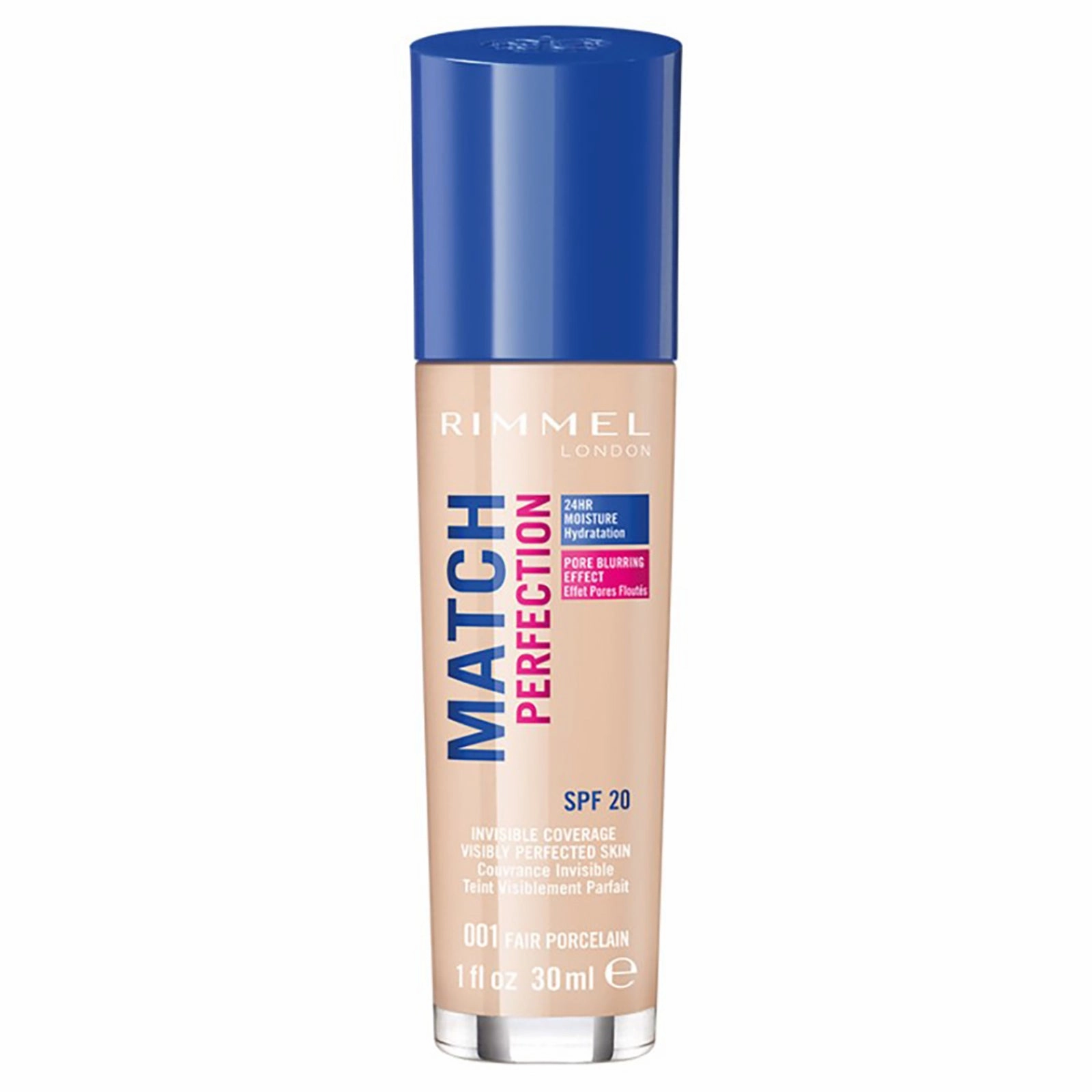 Rimmel Match Perfection Foundation 001 Fair Porcelain