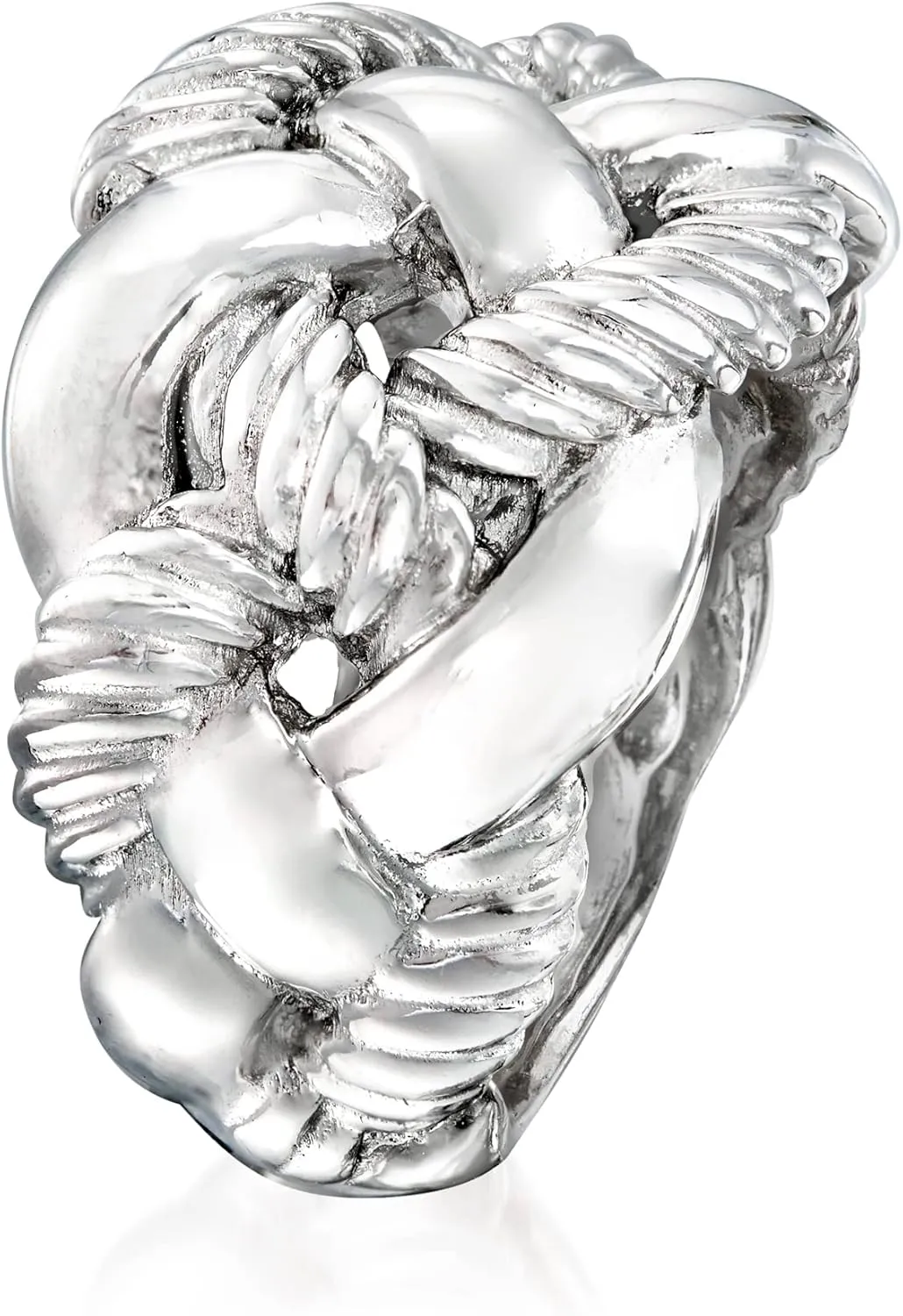 Ross-Simons Italian Sterling Roped Ring