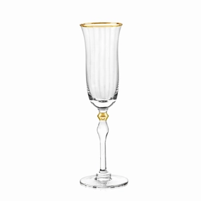 Salem Flute Gold Set of 4