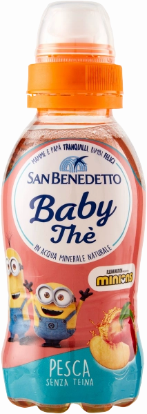 SAN BENEDETTO BABY TEA DETEINATED PEACH PET 250 ML (24 in a box)
