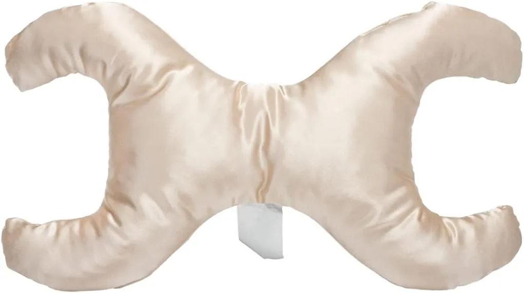 Save My Face!" Pillow Just The Pillow La Petite Size in Soft Champagne