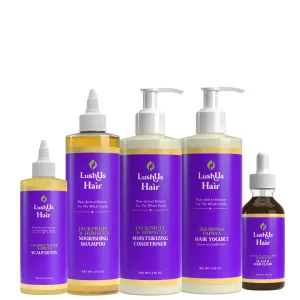 Scalp Care Bundle | Scalp Detox Hydrating Shampoo | Detangling Conditioner | Detangling Leave-in Conditioner | Hair Elixir | For All Hair Types