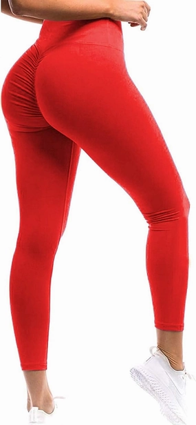 SEASUM Women Scrunch Butt Leggings High Waisted Ruched Yoga Pants Workout Butt Lifting