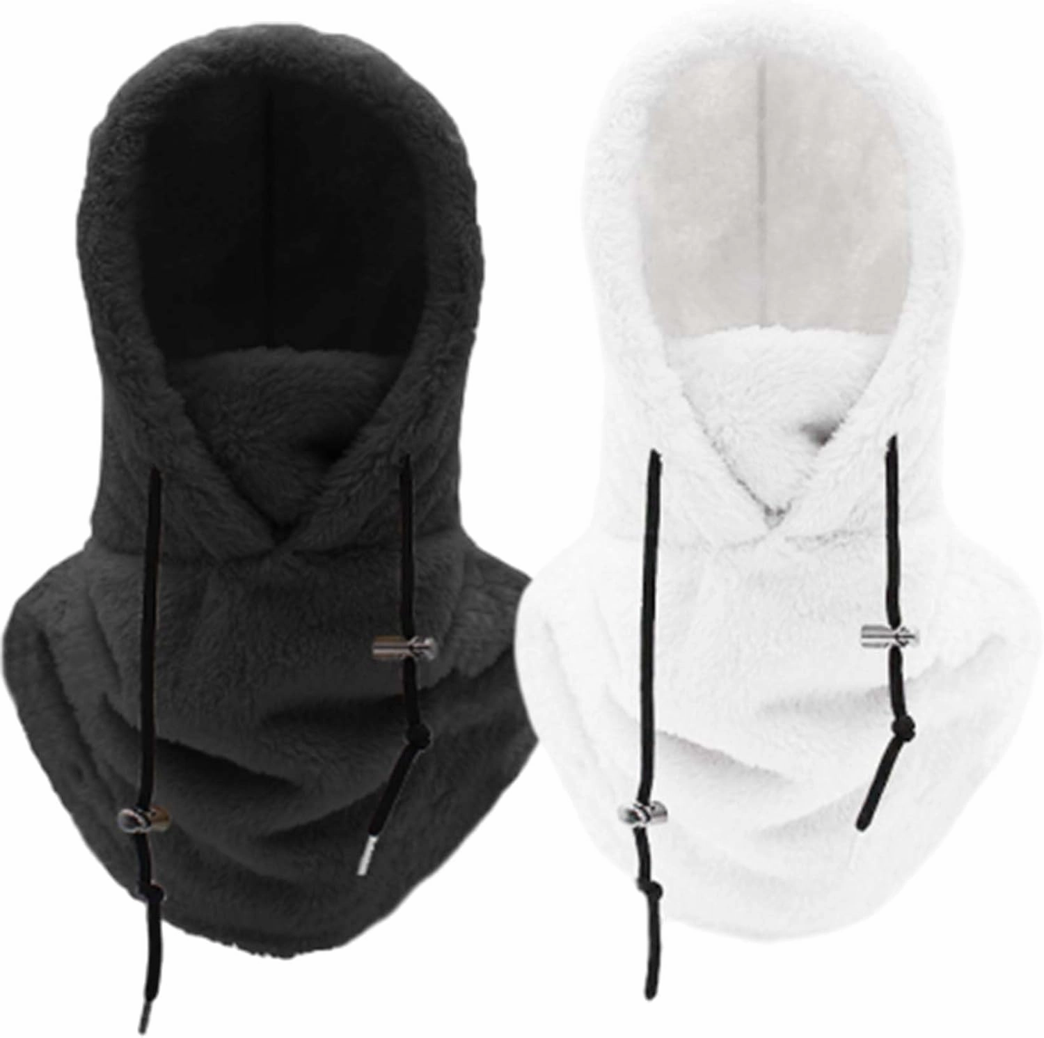 Sherpa Hood, Sherpa Hood Ski Mask, Arctic Velvet Balaclava, Winter Outdoor Multi-Purpose Face Mask Sports Balaclavas