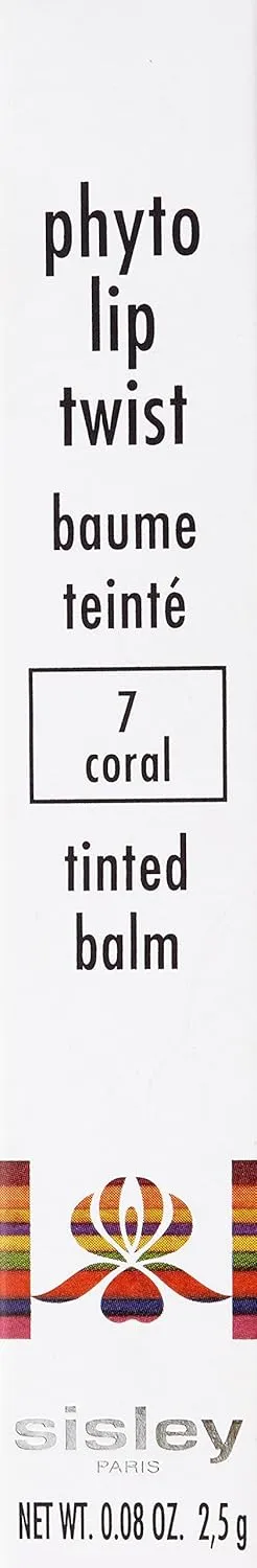 Sisley Phyto-Lip Twist # 7 Coral for Women Lipstick, 0.08 Ounce