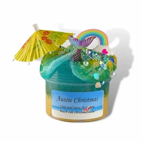 Snow fizz & Clear Aussie Christmas Special Slime
