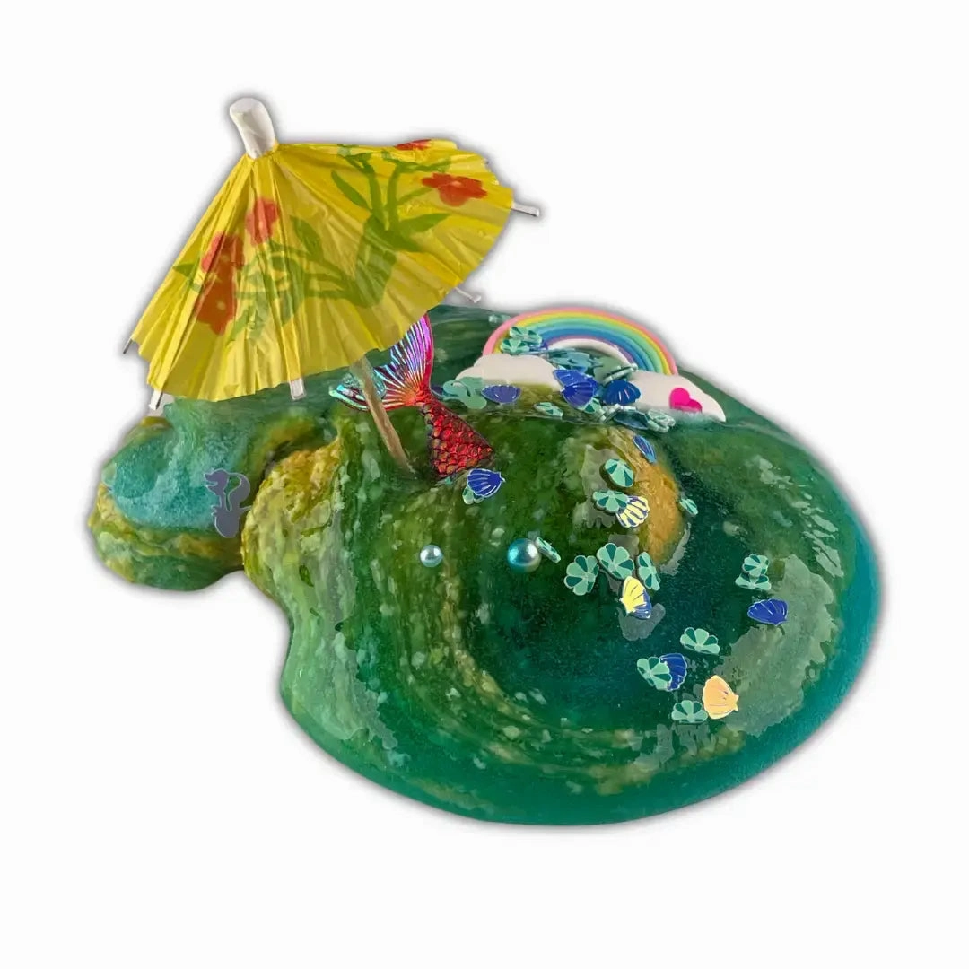 Snow fizz & Clear Aussie Christmas Special Slime