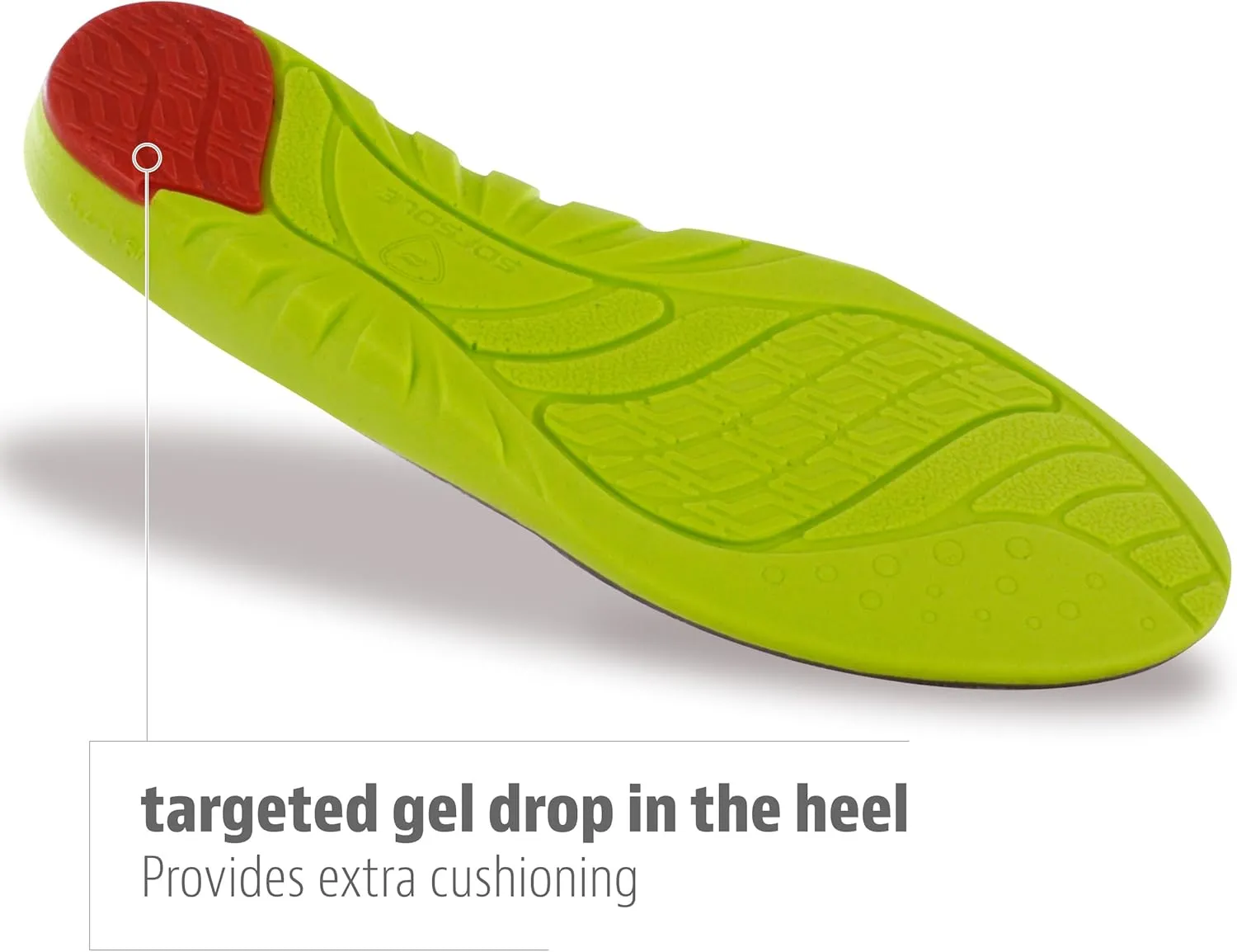 Sof Sole Insoles Women's High Arch Performance Full-Length Foam Shoe Insert