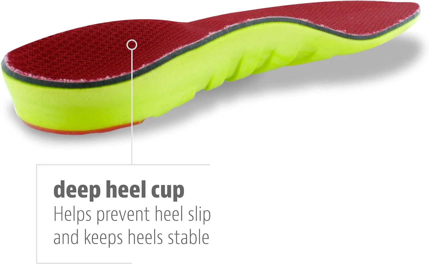 Sof Sole Insoles Women's High Arch Performance Full-Length Foam Shoe Insert