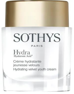 SOTHYS Hydrating Velvet Youth Cream | Face Moisturizer with Hyaluronic Acid for Youthful Plumpness | Normal to Dry Skin