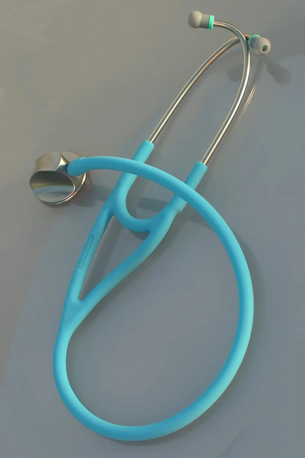 Specialist, Single Head Cardiology Stethoscope, Professional Quality, Long Tube, K971 Sky