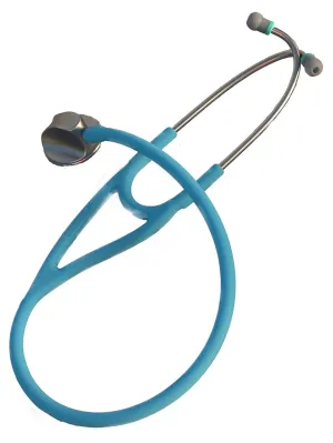 Specialist, Single Head Cardiology Stethoscope, Professional Quality, Long Tube, K971 Sky