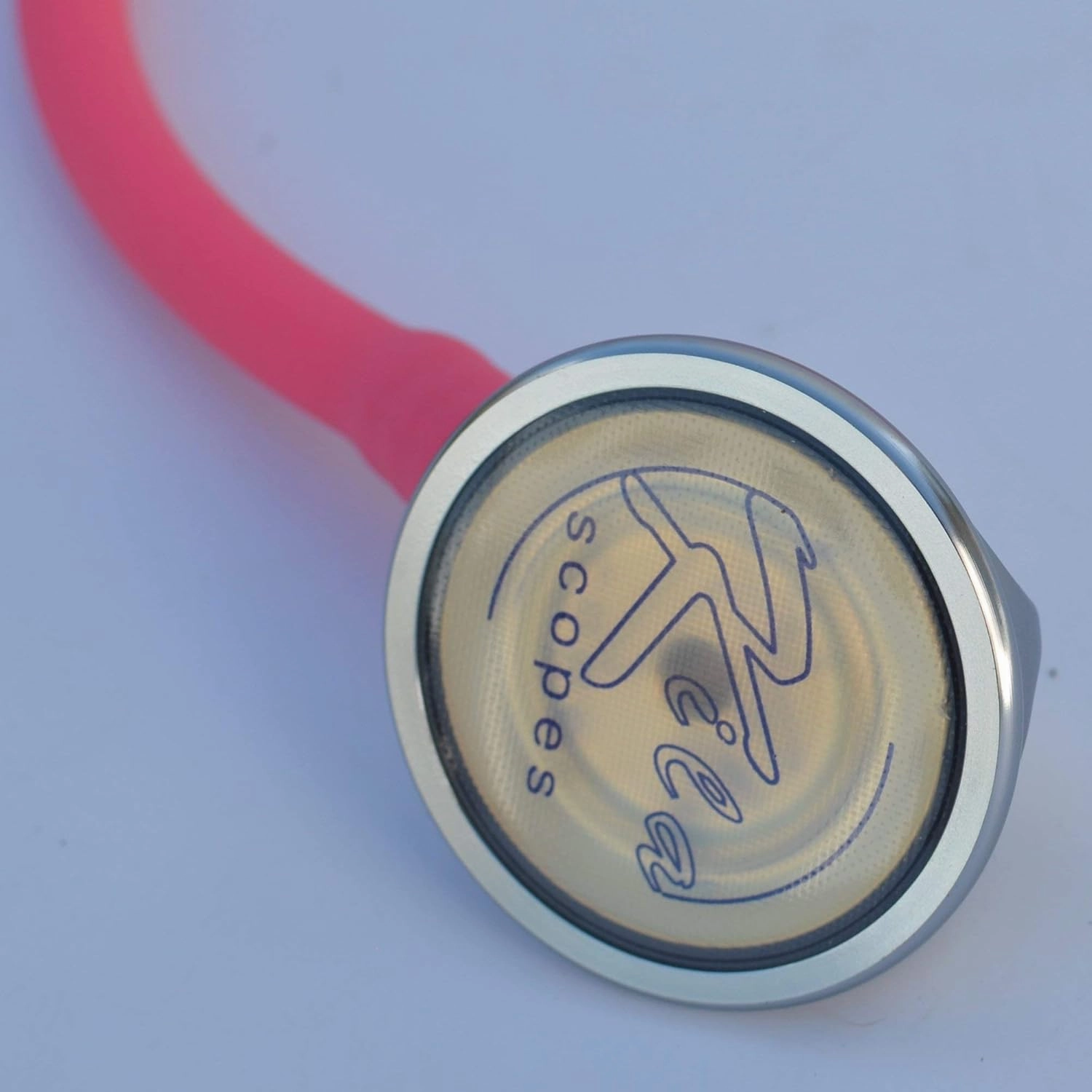 Specialist, Single Head Cardiology Stethoscope, Professional Quality, Long Tube, K971 Pink