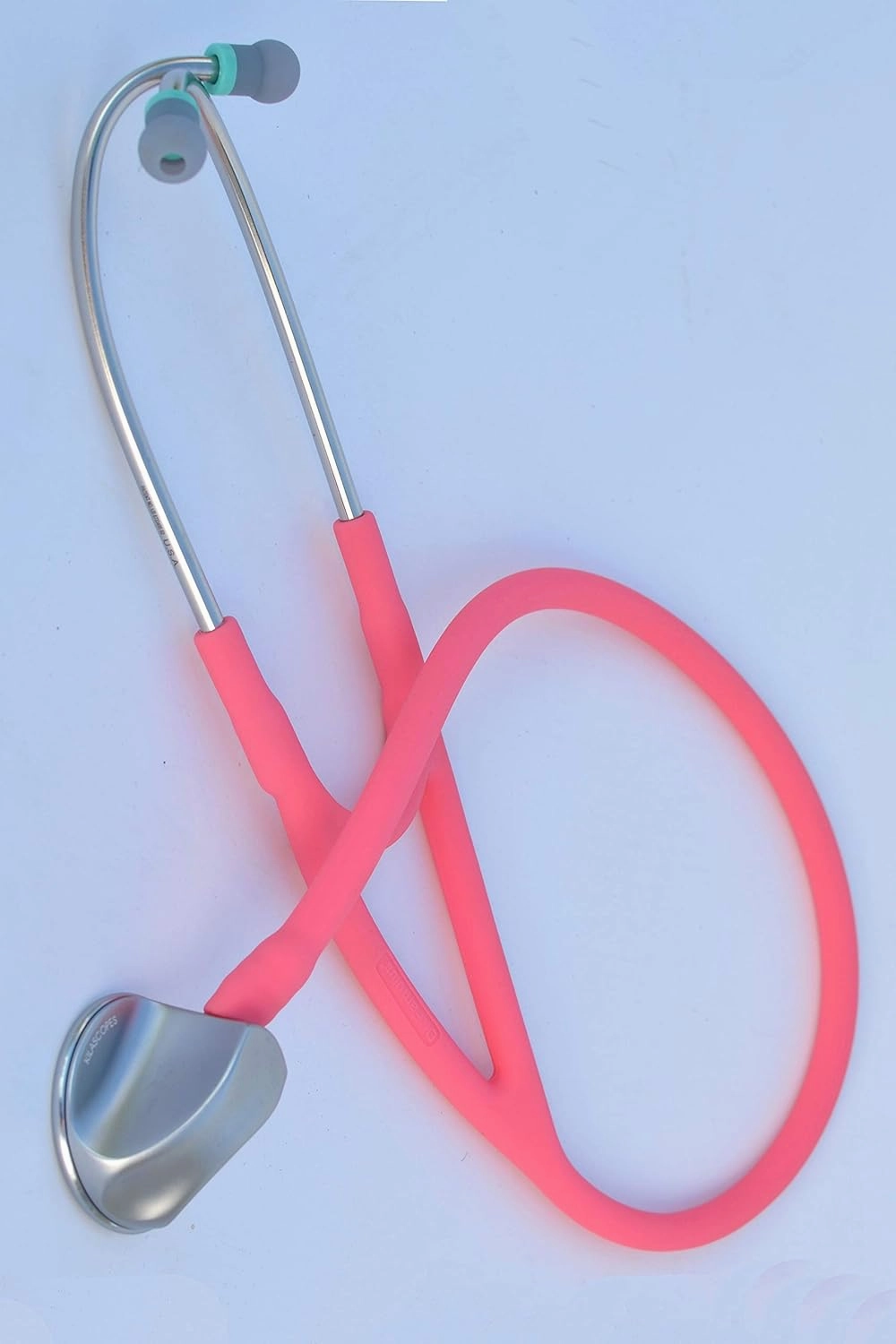 Specialist, Single Head Cardiology Stethoscope, Professional Quality, Long Tube, K971 Pink