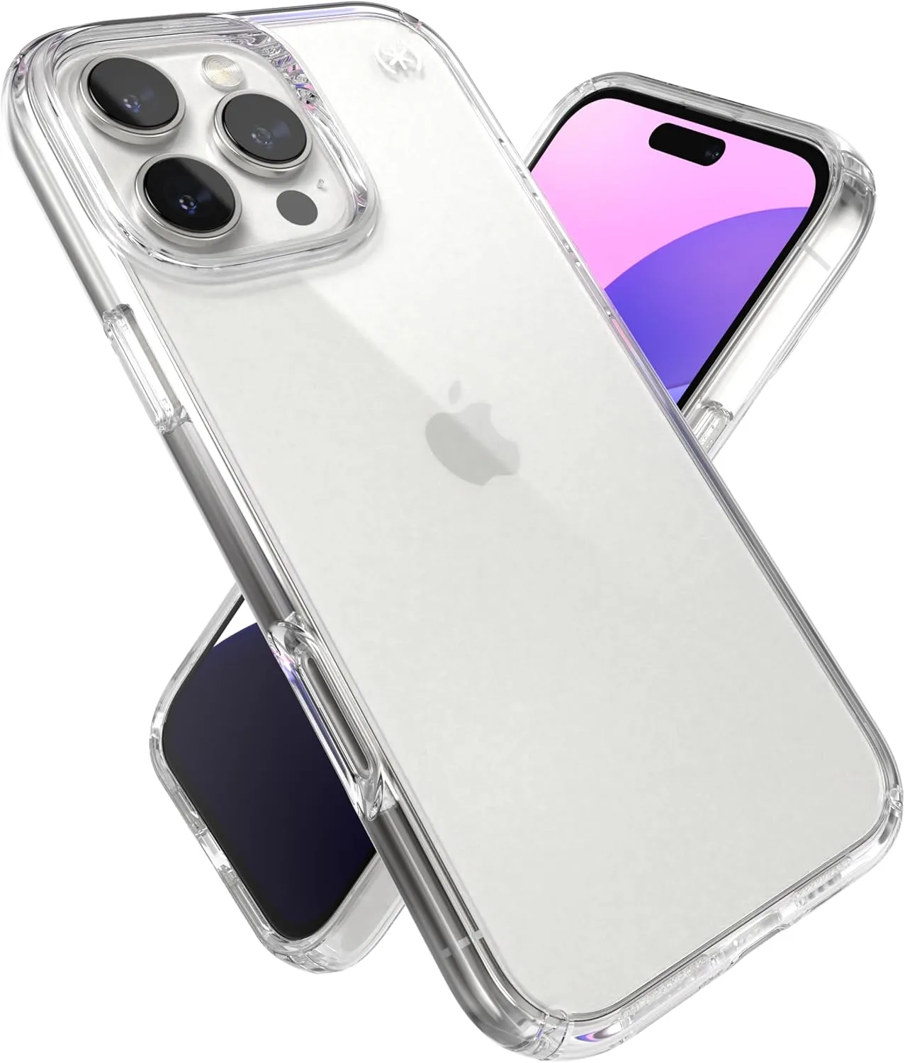 Speck Clear iPhone 16 Pro Max Case - Slim Presidio Perfect Clear