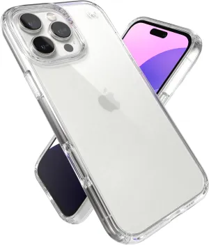 Speck Clear iPhone 16 Pro Max Case - Slim Presidio Perfect Clear