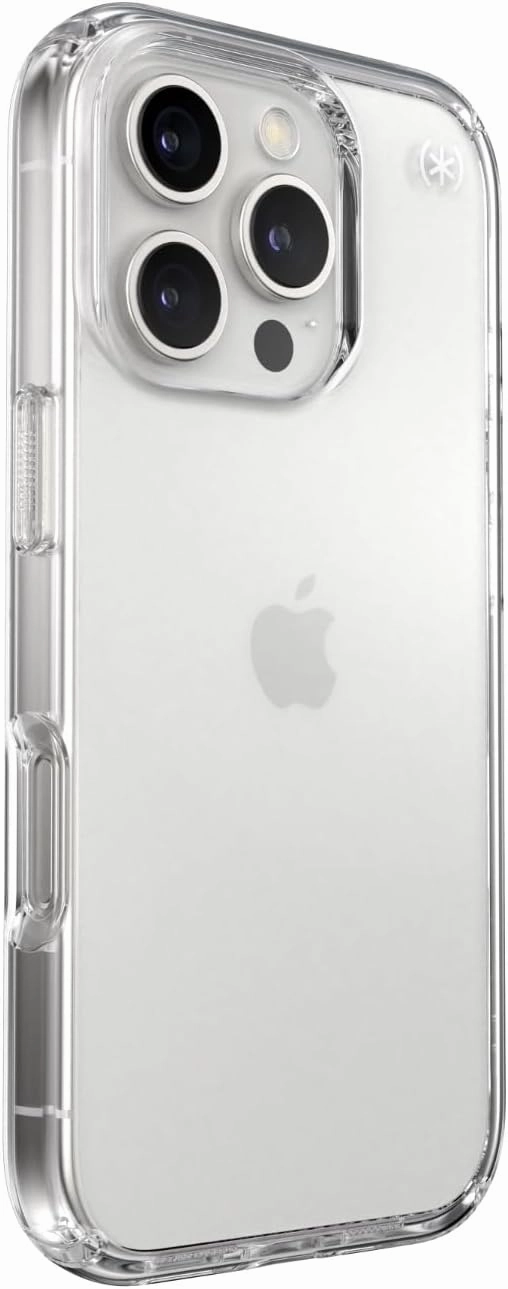 Speck Presidio Perfect Clear iPhone 16 Pro Case - Slim Phone Case