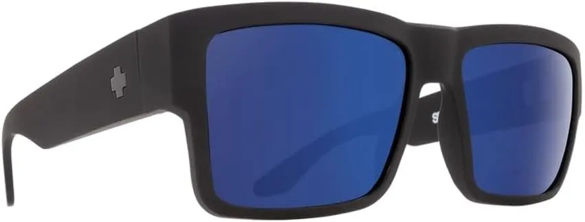 Spy Optic Cyrus Sunglasses - Soft Matte Black Bronze Happy