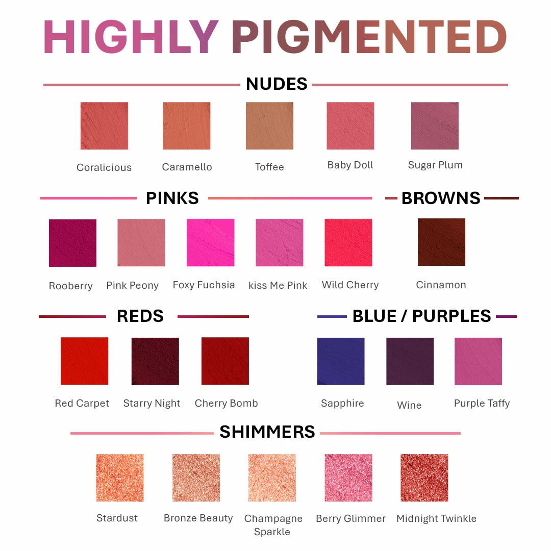 Stardust - Shimmer Lipstick - Orange, Metallic Lipsticks | 4.2gms