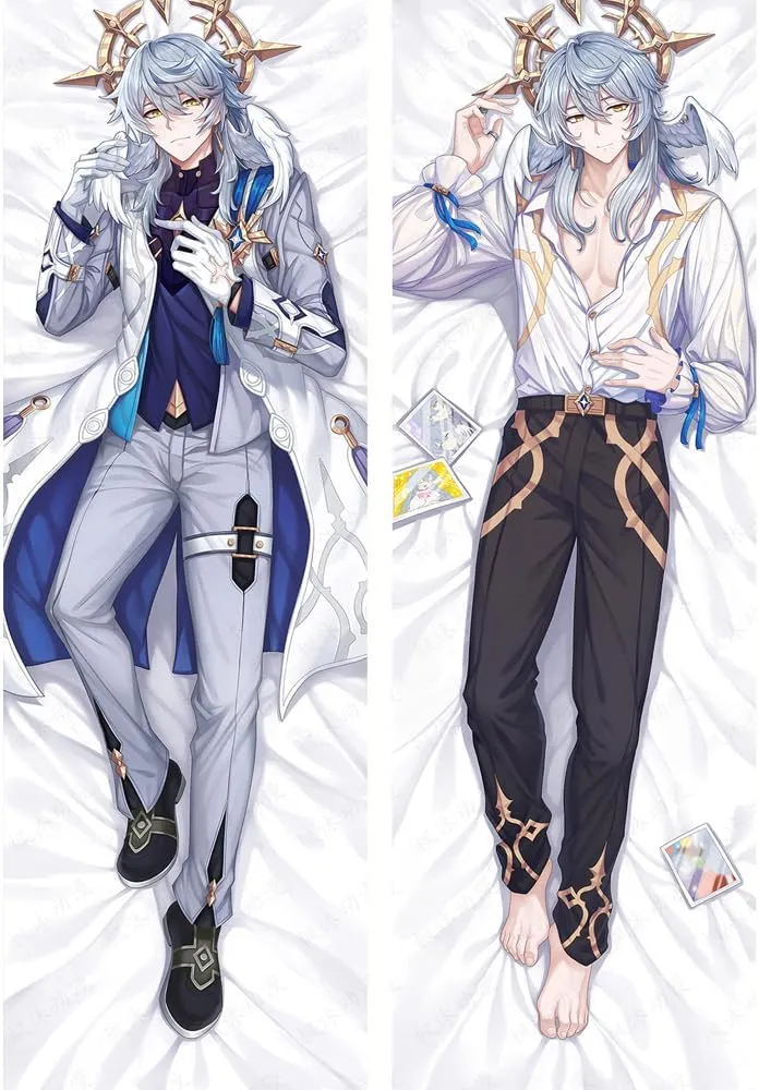 Sunday Cosplay Dakimakura Hugging Body Pillow Case, Costume Anime Otaku, 2-Side HD Pillowcase Cover (Model 1)