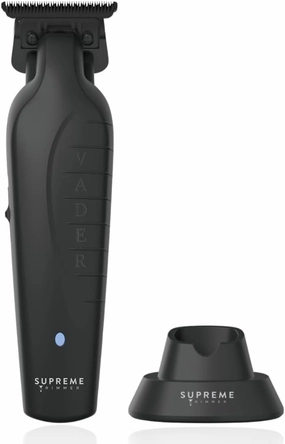Supreme Trimmer Vader Professional Liner Trimmer for Barbers with 210 Min Run Time, Professional Motor, Sharp DLC T-Blade, USB-C Charge Clipper | ST3778