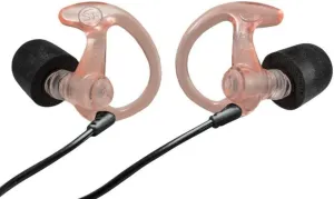 SureFire Sonic Defenders Ultra Max Filtered Earplugs w/Comply Canal Tips, Reusable, Clear, Medium, EP10-MPR